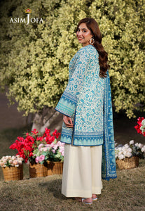 Asim Jofa Printed Lawn '25 | AJUUB-13