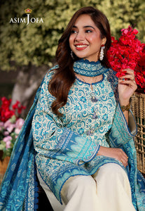 Asim Jofa Printed Lawn '25 | AJUUB-13