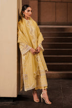 Load image into Gallery viewer, AFROZEH | Chikankari Lawn &#39;24 | Canary