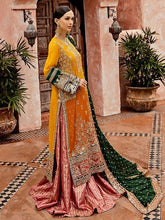 Load image into Gallery viewer, LUXURY FORMALS FREESIA  dresses exclusively available @lebaasonline. Gisele Pakistani Designer Dresses in UK Online, Maria B is available with us. Buy Gisele Clothing Pakistan for Pakistani Bridal Outfit look. The dresses can be customized in UK, USA, France at Lebaasonline