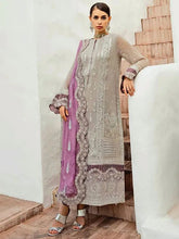 Load image into Gallery viewer, LUXURY FORMALS FREESIA  dresses exclusively available @lebaasonline. Gisele Pakistani Designer Dresses in UK Online, Maria B is available with us. Buy Gisele Clothing Pakistan for Pakistani Bridal Outfit look. The dresses can be customized in UK, USA, France at Lebaasonline