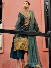 Load image into Gallery viewer, LUXURY FORMALS FREESIA  dresses exclusively available @lebaasonline. Gisele Pakistani Designer Dresses in UK Online, Maria B is available with us. Buy Gisele Clothing Pakistan for Pakistani Bridal Outfit look. The dresses can be customized in UK, USA, France at Lebaasonline