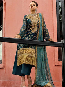 LUXURY FORMALS FREESIA  dresses exclusively available @lebaasonline. Gisele Pakistani Designer Dresses in UK Online, Maria B is available with us. Buy Gisele Clothing Pakistan for Pakistani Bridal Outfit look. The dresses can be customized in UK, USA, France at Lebaasonline