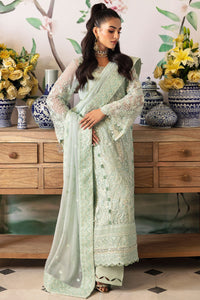 GULAAL | Embroidered Chiffon '24 V1 | Jade