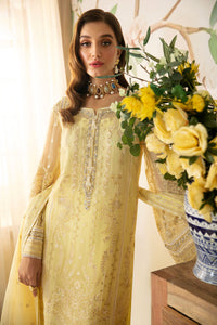 GULAAL | Embroidered Chiffon '24 V1 | Estrella