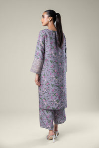 Maria.B | 2 Pc Embroidered Raw Silk Suit '24 | MB-WF24-16