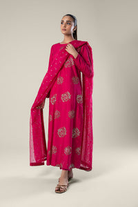 Maria.B | 2 Pc Embroidered Raw Silk Suit '24 available at Lebaasonline. The largest stockiest of M.prints Dresses in the UK. Shop Maria B Clothes Pakistani wedding. Maria B Chiffons, Mprints, Maria B Sateen Embroidered on discounted price in UK USA Manchester London Australia Belgium UAE France Germany Birmingham on Sale.