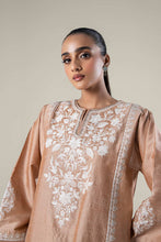 Load image into Gallery viewer, Maria.B | 2 Pc Embroidered Tonal Raw Silk Suit &#39;24 | MB-WF24-37