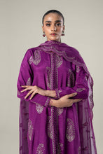 Load image into Gallery viewer, Maria.B | 2 Pc Embroidered Raw Silk Suit &#39;24 | MB-WF24-29