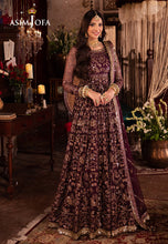 Load image into Gallery viewer, Buy Asim Jofa | Vasl Luxury Collection exclusive chiffon collection of ASIM JOFA WEDDING COLLECTION 2024 from our website. We have various PAKISTANI DRESSES ONLINE IN UK, ASIM JOFA CHIFFON COLLECTION 2024. Get your unstitched or customized PAKISATNI BOUTIQUE IN UK, USA, from Lebaasonline at SALE!