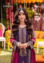 Load image into Gallery viewer, Buy ASIM JOFA LIMITED EDITION | AJMJ 14 exclusive chiffon collection of ASIM JOFA WEDDING COLLECTION 2024 from our website. We have various PAKISTANI DRESSES ONLINE IN UK, ASIM JOFA CHIFFON COLLECTION 2024. Get your unstitched or customized PAKISATNI BOUTIQUE IN UK, USA, from Lebaasonline at SALE!