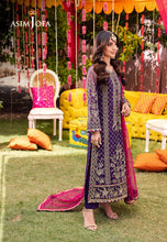 Load image into Gallery viewer, Buy ASIM JOFA LIMITED EDITION | AJMJ 14 exclusive chiffon collection of ASIM JOFA WEDDING COLLECTION 2024 from our website. We have various PAKISTANI DRESSES ONLINE IN UK, ASIM JOFA CHIFFON COLLECTION 2024. Get your unstitched or customized PAKISATNI BOUTIQUE IN UK, USA, from Lebaasonline at SALE!