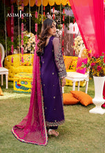 Load image into Gallery viewer, Buy ASIM JOFA LIMITED EDITION | AJMJ 14 exclusive chiffon collection of ASIM JOFA WEDDING COLLECTION 2024 from our website. We have various PAKISTANI DRESSES ONLINE IN UK, ASIM JOFA CHIFFON COLLECTION 2024. Get your unstitched or customized PAKISATNI BOUTIQUE IN UK, USA, from Lebaasonline at SALE!