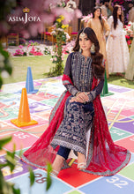 Load image into Gallery viewer, Buy ASIM JOFA LIMITED EDITION | AJMJ 07 exclusive chiffon collection of ASIM JOFA WEDDING COLLECTION 2024 from our website. We have various PAKISTANI DRESSES ONLINE IN UK, ASIM JOFA CHIFFON COLLECTION 2024. Get your unstitched or customized PAKISATNI BOUTIQUE IN UK, USA, from Lebaasonline at SALE!