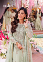 Load image into Gallery viewer, Buy ASIM JOFA LIMITED EDITION | AJMJ 18 exclusive chiffon collection of ASIM JOFA WEDDING COLLECTION 2024 from our website. We have various PAKISTANI DRESSES ONLINE IN UK, ASIM JOFA CHIFFON COLLECTION 2024. Get your unstitched or customized PAKISATNI BOUTIQUE IN UK, USA, from Lebaasonline at SALE!