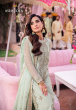 Load image into Gallery viewer, Buy ASIM JOFA LIMITED EDITION | AJMJ 18 exclusive chiffon collection of ASIM JOFA WEDDING COLLECTION 2024 from our website. We have various PAKISTANI DRESSES ONLINE IN UK, ASIM JOFA CHIFFON COLLECTION 2024. Get your unstitched or customized PAKISATNI BOUTIQUE IN UK, USA, from Lebaasonline at SALE!