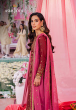 Load image into Gallery viewer, Buy ASIM JOFA LIMITED EDITION | AJMJ 22 exclusive chiffon collection of ASIM JOFA WEDDING COLLECTION 2024 from our website. We have various PAKISTANI DRESSES ONLINE IN UK, ASIM JOFA CHIFFON COLLECTION 2024. Get your unstitched or customized PAKISATNI BOUTIQUE IN UK, USA, from Lebaasonline at SALE!