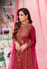 Load image into Gallery viewer, Buy ASIM JOFA LIMITED EDITION | AJMJ 22 exclusive chiffon collection of ASIM JOFA WEDDING COLLECTION 2024 from our website. We have various PAKISTANI DRESSES ONLINE IN UK, ASIM JOFA CHIFFON COLLECTION 2024. Get your unstitched or customized PAKISATNI BOUTIQUE IN UK, USA, from Lebaasonline at SALE!