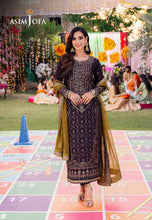 Load image into Gallery viewer, Buy ASIM JOFA LIMITED EDITION | AJMJ 11 exclusive chiffon collection of ASIM JOFA WEDDING COLLECTION 2024 from our website. We have various PAKISTANI DRESSES ONLINE IN UK, ASIM JOFA CHIFFON COLLECTION 2024. Get your unstitched or customized PAKISATNI BOUTIQUE IN UK, USA, from Lebaasonline at SALE!