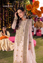 Load image into Gallery viewer, Buy ASIM JOFA LIMITED EDITION | AJMJ 05 exclusive chiffon collection of ASIM JOFA WEDDING COLLECTION 2024 from our website. We have various PAKISTANI DRESSES ONLINE IN UK, ASIM JOFA CHIFFON COLLECTION 2024. Get your unstitched or customized PAKISATNI BOUTIQUE IN UK, USA, from Lebaasonline at SALE!