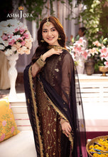 Load image into Gallery viewer, Buy ASIM JOFA LIMITED EDITION | AJMJ 24 exclusive chiffon collection of ASIM JOFA WEDDING COLLECTION 2024 from our website. We have various PAKISTANI DRESSES ONLINE IN UK, ASIM JOFA CHIFFON COLLECTION 2024. Get your unstitched or customized PAKISATNI BOUTIQUE IN UK, USA, from Lebaasonline at SALE!