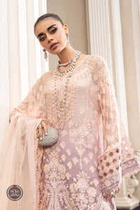 Maria.B | Embroidered Chiffon Collection '23 available at Lebaasonline. The largest stockiest of M.prints Dresses in the UK. Shop Maria B Clothes Pakistani wedding. Maria B Chiffons, Mprints, Maria B Sateen Embroidered on discounted price in UK USA Manchester London Australia Belgium UAE France Germany Birmingham on Sale.