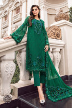 Load image into Gallery viewer, Maria.B | Embroidered Chiffon Collection &#39;23 available at Lebaasonline. The largest stockiest of M.prints Dresses in the UK. Shop Maria B Clothes Pakistani wedding. Maria B Chiffons, Mprints, Maria B Sateen Embroidered on discounted price in UK USA Manchester London Australia Belgium UAE France Germany Birmingham on Sale.