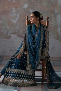 Emaan Adeel | Saanjh Velvet Collection '24 | Meher