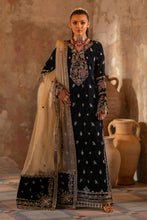 Load image into Gallery viewer, Shop Emaan Adeel | Saanjh Velvet Collection &#39;24 @ lebaasonline Velvet, Net Embroidered hand mirror work, New Indian Wedding dresses online USA &amp; Pakistani Designer Partywear Suits in the UK and USA at LebaasOnline. Browse new EMAAN ADEEL - 2024 Pakistani Dress &amp; Nikah dresses SALE at LebaasOnline. 