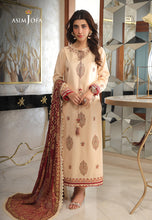 Load image into Gallery viewer, Buy ASIM JOFA | AIRA Collection &#39;23 this New collection of ASIM JOFA WEDDING LAWN COLLECTION 2023 from our website. We have various PAKISTANI DRESSES ONLINE IN UK, ASIM JOFA CHIFFON COLLECTION. Get your unstitched or customized PAKISATNI BOUTIQUE IN UK, USA, UAE, FRACE , QATAR, DUBAI from Lebaasonline @ Sale price.