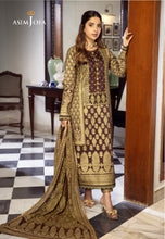 Load image into Gallery viewer, Buy ASIM JOFA | AIRA Collection &#39;23 this New collection of ASIM JOFA WEDDING LAWN COLLECTION 2023 from our website. We have various PAKISTANI DRESSES ONLINE IN UK, ASIM JOFA CHIFFON COLLECTION. Get your unstitched or customized PAKISATNI BOUTIQUE IN UK, USA, UAE, FRACE , QATAR, DUBAI from Lebaasonline @ Sale price.