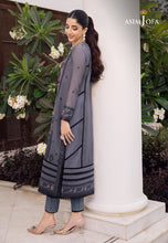 Load image into Gallery viewer, Buy ASIM JOFA | ZARI SITARA &#39;23 Collection New collection of ASIM JOFA WEDDING LAWN COLLECTION 2023 from our website. We have various PAKISTANI DRESSES ONLINE IN UK, ASIM JOFA CHIFFON COLLECTION. Get your unstitched or customized PAKISATNI BOUTIQUE IN UK, USA, UAE, FRACE , QATAR, DUBAI from Lebaasonline @ Sale price.