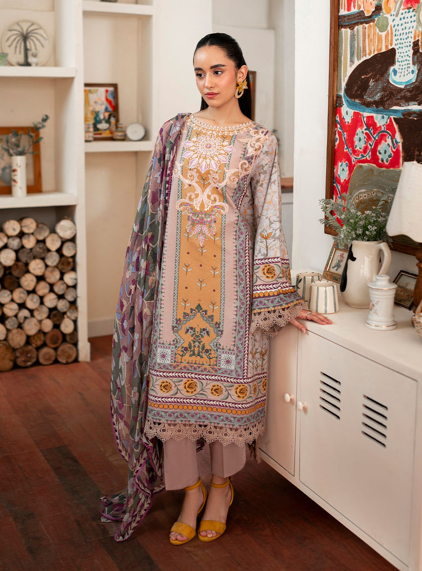 Buy Roheenaz Selena Fall '24 Pakistani printed Clothes For Women at Our Online Designer Boutique UK, Indian & Pakistani Wedding dresses online UK, Asian Clothes UK Jazmin Suits USA, Baroque Chiffon Collection 2024 & Eid Collection Outfits in USA on express shipping available @ Online store Lebaasonline