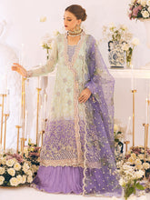 Load image into Gallery viewer, ROHEENAZ | SAWARIYA LUXURY KALIDAAR CHIFFON &#39;23 exclusively available @ lebasonline. We have express shipping of Pakistani Wedding dresses 2023 of Maria B Lawn 2022, Gulaal lawn 2022. The Pakistani Suits UK is available in customized at doorstep in UK, USA, Germany, France, Belgium, UAE, Dubai from lebaasonline. 