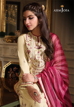 Load image into Gallery viewer, Buy ASIM JOFA | AIRA Collection &#39;23 this New collection of ASIM JOFA WEDDING LAWN COLLECTION 2023 from our website. We have various PAKISTANI DRESSES ONLINE IN UK, ASIM JOFA CHIFFON COLLECTION. Get your unstitched or customized PAKISATNI BOUTIQUE IN UK, USA, UAE, FRACE , QATAR, DUBAI from Lebaasonline @ Sale price.