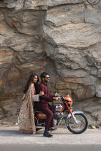 Load image into Gallery viewer, ELAN LAWN COLLECTION &#39;24 PAKISTANI DESIGNER SUITS ONLINE UK USA. Buy Now Elan UK Embroidered Collection of PAKISTANI SALWAR SUITS Originals! Unstitched and ready to wear Stitched suits for Indian Pakistani women available for Next Day Delivery in UK USA France Germany &amp; Australia from lebaasonline