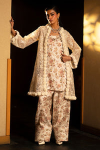 Buy AJR Cutwork Edit'24 | Moonstone Pakistani formal Dresses Available for in Sizes Modern Printed embroidery dresses on lawn & luxury cotton designer fabric created by Khadija Shah from Pakistan & for SALE in the UK, USA, Malaysia, London. Book now ready to wear Medium sizes or customise @Lebaasonline.