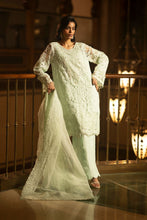 Load image into Gallery viewer, Buy AJR Cutwork Edit&#39;24 | Lime Pakistani formal Dresses Available for in Sizes Modern Printed embroidery dresses on lawn &amp; luxury cotton designer fabric created by Khadija Shah from Pakistan &amp; for SALE in the UK, USA, Malaysia, London. Book now ready to wear Medium sizes or customise @Lebaasonline.