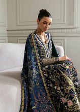 Load image into Gallery viewer,  CRIMSON X SS | WEDDING COLLECTION &#39;24 | Majestic cypress Bridal dress is exclusively available @lebaasonline. The INDIAN BRIDAL DRESSES ONLINE is available in MARIA B, QALAMKAR WEDDING DRESSES USA and can be customized for Wedding outfits. The PAKISTANI WEDDING DRESSES ONLINE UK have fine embroidery on it. 