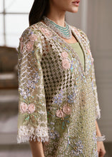 Load image into Gallery viewer,  CRIMSON X SS | WEDDING COLLECTION &#39;24 | Sparkle Cascade Bridal dress is exclusively available @lebaasonline. The INDIAN BRIDAL DRESSES ONLINE is available in MARIA B, QALAMKAR WEDDING DRESSES USA and can be customized for Wedding outfits. The PAKISTANI WEDDING DRESSES ONLINE UK have fine embroidery on it. 