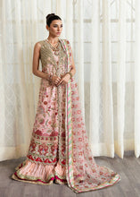 Load image into Gallery viewer,  CRIMSON X SS | WEDDING COLLECTION &#39;24 | Crystal Chinoiserie Bridal dress is exclusively available @lebaasonline. The INDIAN BRIDAL DRESSES ONLINE is available in MARIA B, QALAMKAR WEDDING DRESSES USA and can be customized for Wedding outfits. The PAKISTANI WEDDING DRESSES ONLINE UK have fine embroidery on it. 