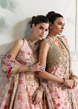 Load image into Gallery viewer,  CRIMSON X SS | WEDDING COLLECTION &#39;24 | Crystal Chinoiserie Bridal dress is exclusively available @lebaasonline. The INDIAN BRIDAL DRESSES ONLINE is available in MARIA B, QALAMKAR WEDDING DRESSES USA and can be customized for Wedding outfits. The PAKISTANI WEDDING DRESSES ONLINE UK have fine embroidery on it. 