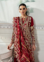 Load image into Gallery viewer,  CRIMSON X SS | WEDDING COLLECTION &#39;24 | A Swarovski Affair Bridal dress is exclusively available @lebaasonline. The INDIAN BRIDAL DRESSES ONLINE is available in MARIA B, QALAMKAR WEDDING DRESSES USA and can be customized for Wedding outfits. The PAKISTANI WEDDING DRESSES ONLINE UK have fine embroidery on it. 