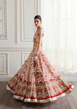 Load image into Gallery viewer,  CRIMSON X SS | WEDDING COLLECTION &#39;24 | Chinoiserie lehnga Bridal dress is exclusively available @lebaasonline. The INDIAN BRIDAL DRESSES ONLINE is available in MARIA B, QALAMKAR WEDDING DRESSES USA and can be customized for Wedding outfits. The PAKISTANI WEDDING DRESSES ONLINE UK have fine embroidery on it. 