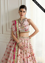 Load image into Gallery viewer,  CRIMSON X SS | WEDDING COLLECTION &#39;24 | Chinoiserie lehnga Bridal dress is exclusively available @lebaasonline. The INDIAN BRIDAL DRESSES ONLINE is available in MARIA B, QALAMKAR WEDDING DRESSES USA and can be customized for Wedding outfits. The PAKISTANI WEDDING DRESSES ONLINE UK have fine embroidery on it. 