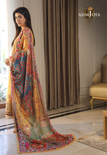 Load image into Gallery viewer, Buy ASIM JOFA | AIRA Collection &#39;23 this New collection of ASIM JOFA WEDDING LAWN COLLECTION 2023 from our website. We have various PAKISTANI DRESSES ONLINE IN UK, ASIM JOFA CHIFFON COLLECTION. Get your unstitched or customized PAKISATNI BOUTIQUE IN UK, USA, UAE, FRACE , QATAR, DUBAI from Lebaasonline @ Sale price.