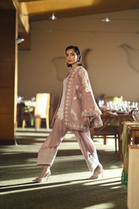 Buy AJR Cutwork Edit'24 | Marlot Pakistani formal Dresses Available for in Sizes Modern Printed embroidery dresses on lawn & luxury cotton designer fabric created by Khadija Shah from Pakistan & for SALE in the UK, USA, Malaysia, London. Book now ready to wear Medium sizes or customise @Lebaasonline.