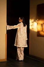 Load image into Gallery viewer, Buy AJR Cutwork Edit&#39;24 | Moonstone Pakistani formal Dresses Available for in Sizes Modern Printed embroidery dresses on lawn &amp; luxury cotton designer fabric created by Khadija Shah from Pakistan &amp; for SALE in the UK, USA, Malaysia, London. Book now ready to wear Medium sizes or customise @Lebaasonline.