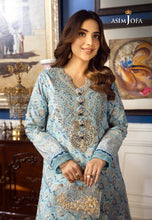 Load image into Gallery viewer, Buy ASIM JOFA | AIRA Collection &#39;23 this New collection of ASIM JOFA WEDDING LAWN COLLECTION 2023 from our website. We have various PAKISTANI DRESSES ONLINE IN UK, ASIM JOFA CHIFFON COLLECTION. Get your unstitched or customized PAKISATNI BOUTIQUE IN UK, USA, UAE, FRACE , QATAR, DUBAI from Lebaasonline @ Sale price.