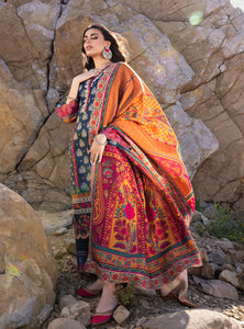 Buy Zainab Chottani | Winter Shawl 2022 Pakistani Embroidered Clothes For Women at Our Online Designer Boutique UK, Indian & Pakistani Wedding dresses online UK, Asian Clothes UK Jazmin Suits USA, Baroque Chiffon Collection 2022 & Eid Collection Outfits in USA on express shipping available @ store Lebaasonline